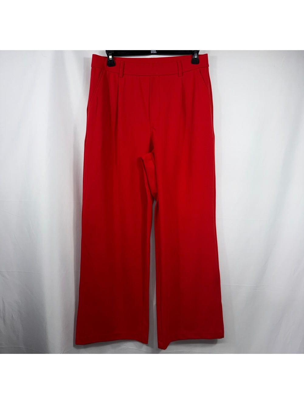 Halara Red Petite Wide Leg Pants Size M